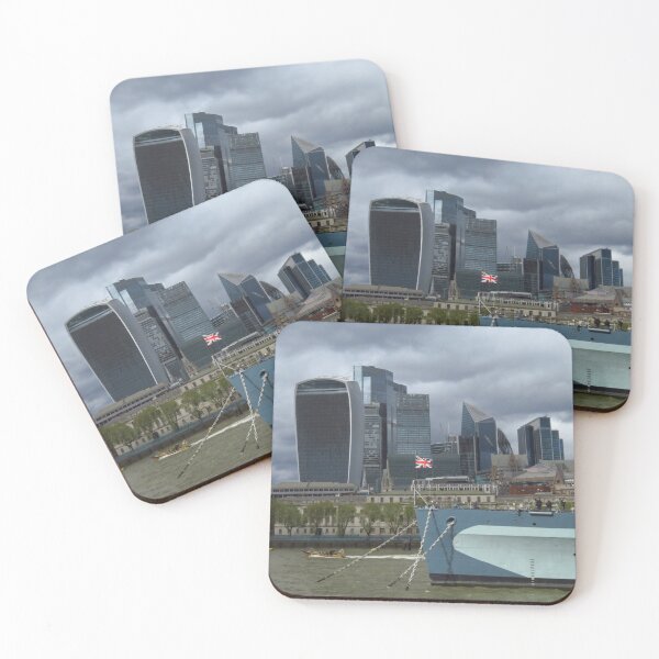 Item preview, Union Jack & London Cityscape designed and sold by wiggyofipswich.