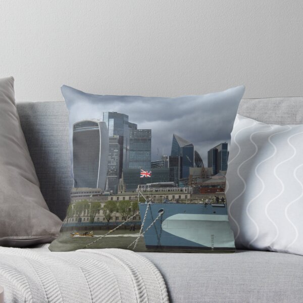 Item preview, Union Jack & London Cityscape designed and sold by wiggyofipswich.