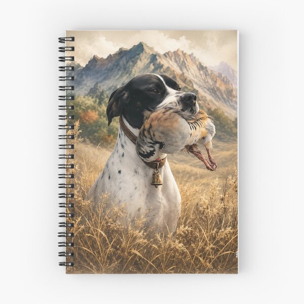 Item preview, English Pointer Hunting Heritage – Chukar Partridge Vintage Design designed and sold by TammyHunterArt.
