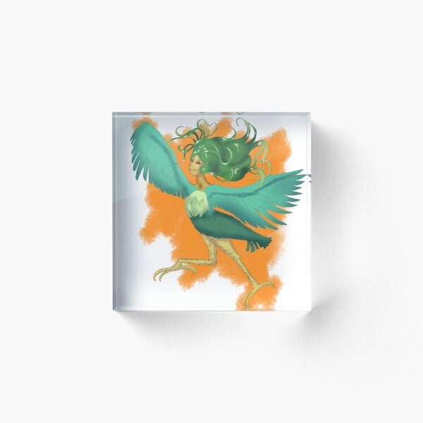 Item preview, Green Harpy Monster Girl designed and sold by Junpeiberry.