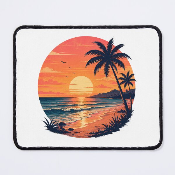 Item preview, Beach illustration designed and sold by therbear.