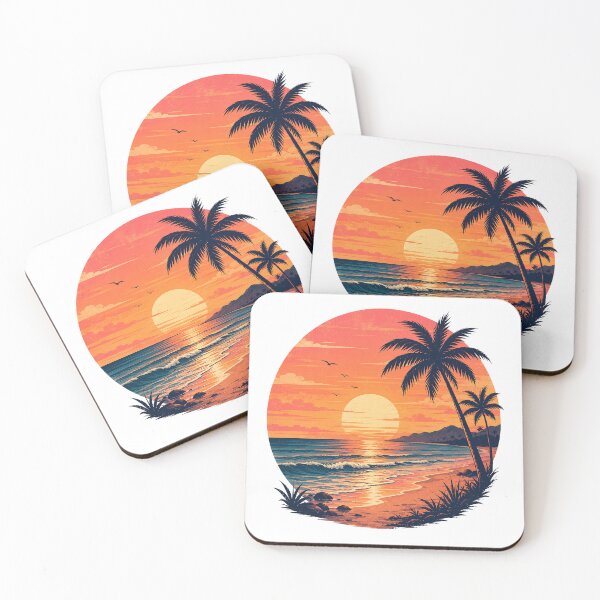 Item preview, Beach illustration designed and sold by therbear.