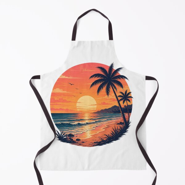 Item preview, Beach illustration designed and sold by therbear.