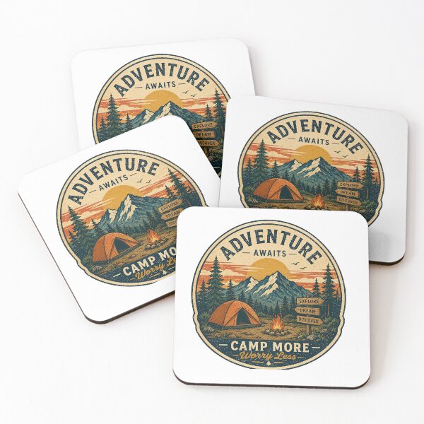 Item preview, awaits explore dream discover camp more worry less designed and sold by therbear.