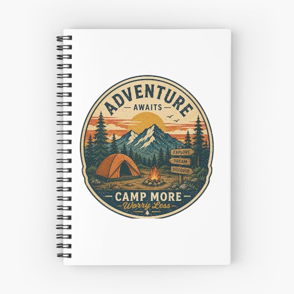 Item preview, awaits explore dream discover camp more worry less designed and sold by therbear.