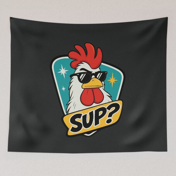 Item preview, Sup Chicken Sunglasses Animal Farming Funny for Men Women  designed and sold by alenaz.