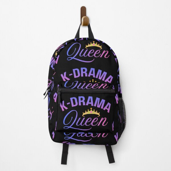 Item preview, K-Drama Queen text with tiara graphic designed and sold by ArtEllary.