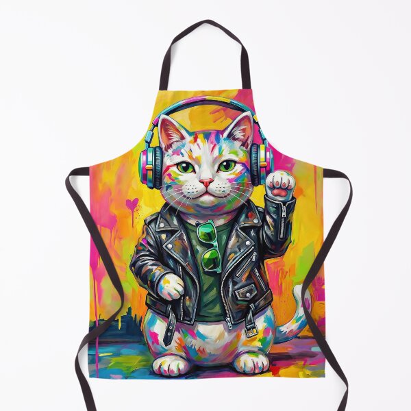 Item preview, Portrait painting Lucky cat in Popart Style designed and sold by TYA - Take Your Art.