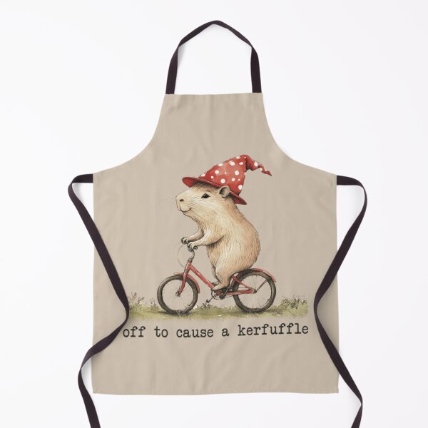 Item preview, Whimsical Capybara Bicycle Kerfuffle Cottagecore Classic T-Shirt designed and sold by BlitCrankMath.