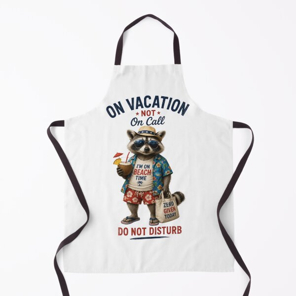 Item preview, Funny Raccoon Beach-Summer Burnout Animal | Coastal PNG designed and sold by ByAnad.