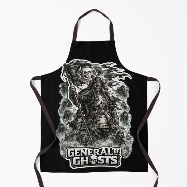 Item preview, General of Ghosts Skeleton Samurai Warrior Sticker | Dark Fantasy Gothic Art designed and sold by Ecocrushstudio.