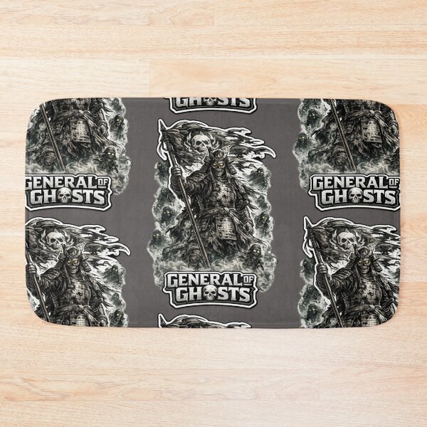 Item preview, General of Ghosts Skeleton Samurai Warrior Sticker | Dark Fantasy Gothic Art designed and sold by Ecocrushstudio.