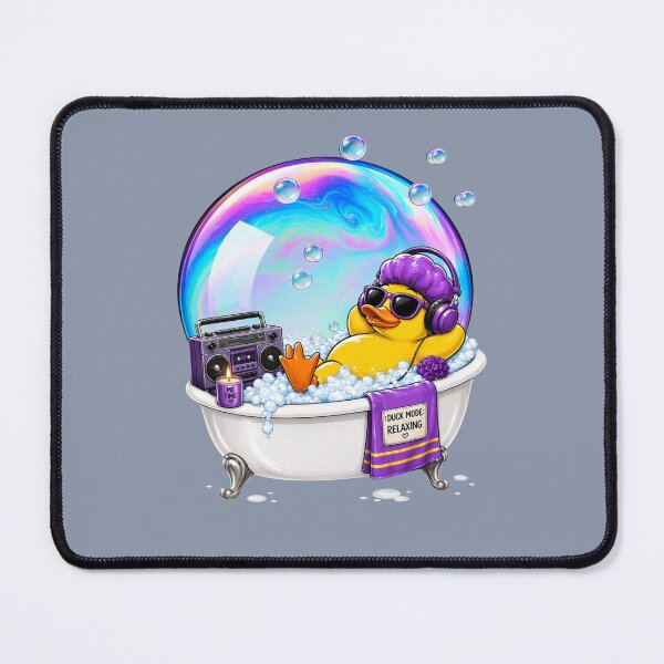 Item preview, Rubber Duck Relax Mode T-Shirt – Chill Vibes Bath Time Design designed and sold by Aimetoi.