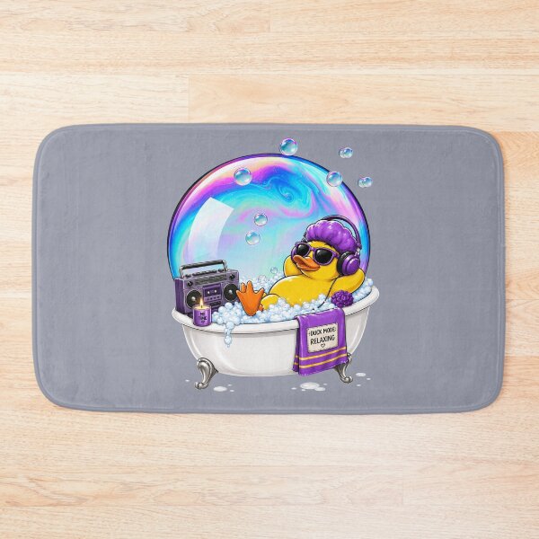 Item preview, Rubber Duck Relax Mode T-Shirt – Chill Vibes Bath Time Design designed and sold by Aimetoi.