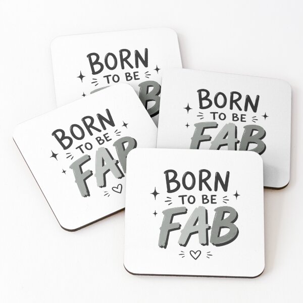 Item preview, Born To Be Fab designed and sold by Tiny & Proud.