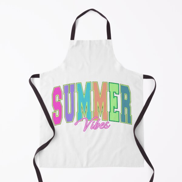 Item preview, Summer Vibes Colorful Retro College Font Typography Design designed and sold by tarzbol.