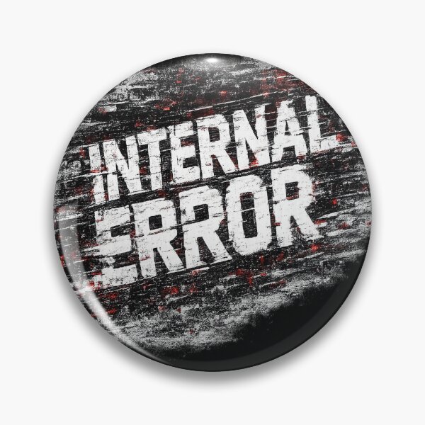 Item preview, INTERNAL ERROR – corrupted system glitch design designed and sold by VertigoState.