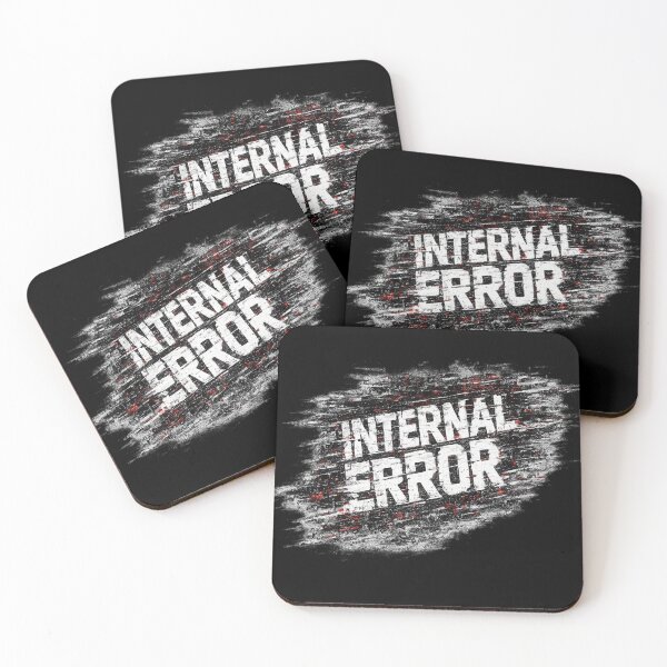 Item preview, INTERNAL ERROR – corrupted system glitch design designed and sold by VertigoState.