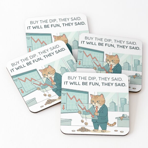 Item preview, Funny Investor Gift Buy The Dip They Said Funny Stock Market  Cat Trader Shirt Crypto Gift designed and sold by Dev Mode.