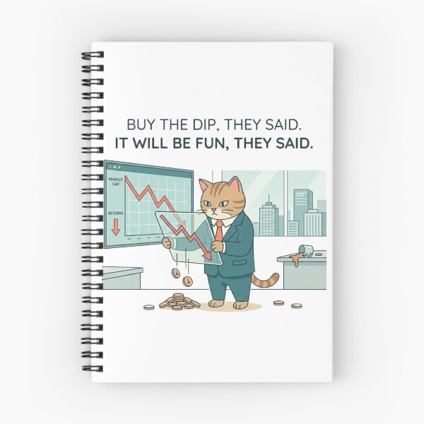 Item preview, Funny Investor Gift Buy The Dip They Said Funny Stock Market  Cat Trader Shirt Crypto Gift designed and sold by Dev Mode.