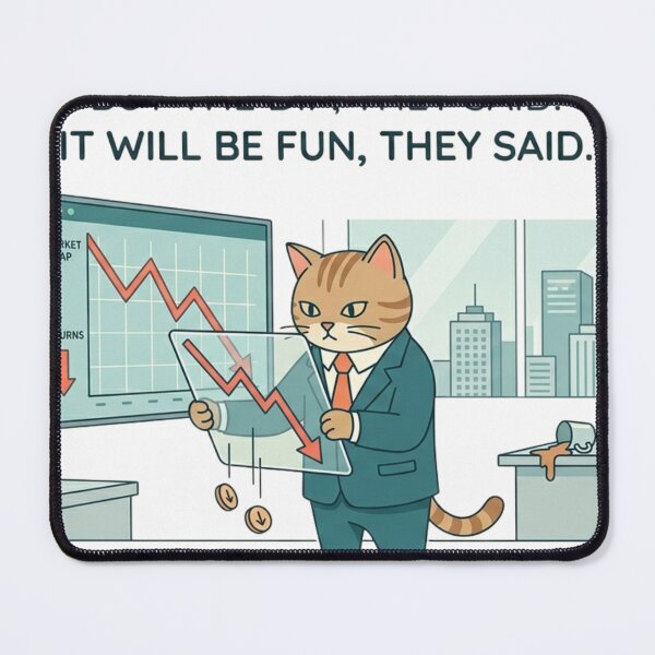Item preview, Funny Investor Gift Buy The Dip They Said Funny Stock Market Cat Trader Shirt Crypto Gift designed and sold by Dev Mode.