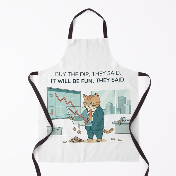 Item preview, Funny Investor Gift Buy The Dip They Said Funny Stock Market Cat Trader Shirt Crypto Gift designed and sold by Dev Mode.
