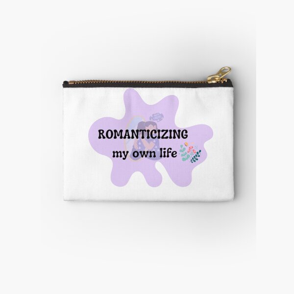 Item preview, Romanticizing My Own Life Sticker | Soft Girl Quote Design | Cozy Self Love Aesthetic designed and sold by Pandey14.