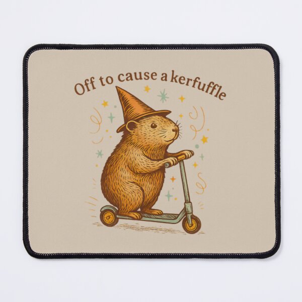 Item preview, Mischievous Mouse Scooter Cottagecore Animal Classic T-Shirt designed and sold by TheCozyCarrier.