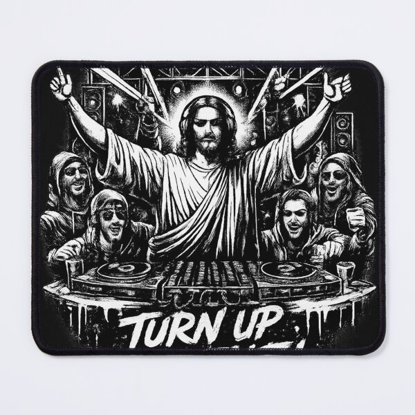 Item preview, Turn Up The Faith Graphic Design designed and sold by Woodpecker0.