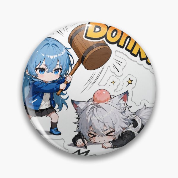 Item preview, Sticker OC my novel : Bonk!!  designed and sold by Trash-Angel.