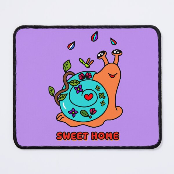 Item preview, Sweet Home Cute Snail Illustration designed and sold by EMILYVU22.