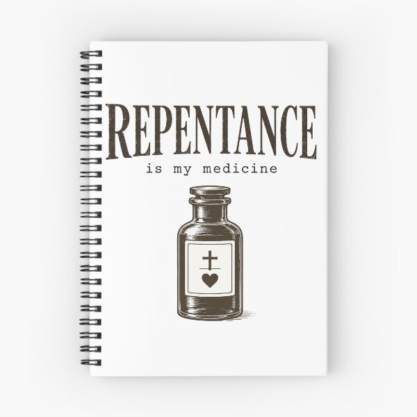 Item preview, Repentance Is My Medicine Vintage Faith Design designed and sold by Inspirahawke.