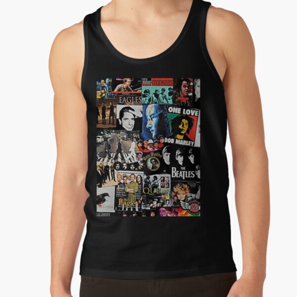 Rock Collage Tank Top