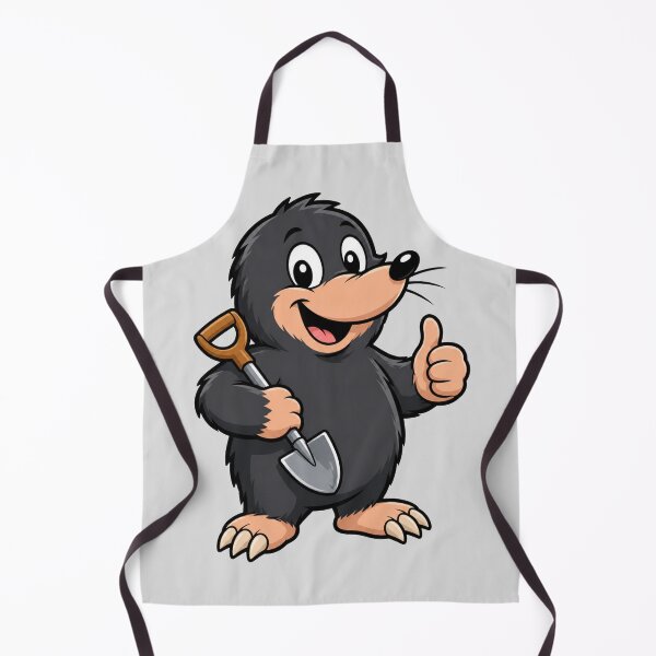 Item preview, Cute Gardening Mole Cartoon designed and sold by HumanMess.