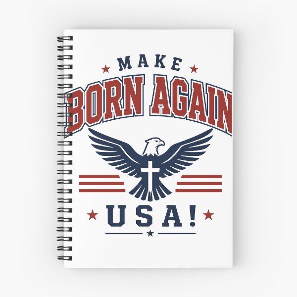 Item preview, Make Born Again USA Christian Eagle Faith Design designed and sold by Inspirahawke.