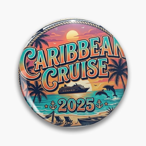 Item preview, Caribbean Cruise 2025 T-Shirt | Retro Summer Travel Shirt designed and sold by DmaarGroup.