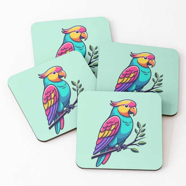 Item preview, Colorful Parrot – Vibrant Tropical Bird Design designed and sold by Dogandesighn.