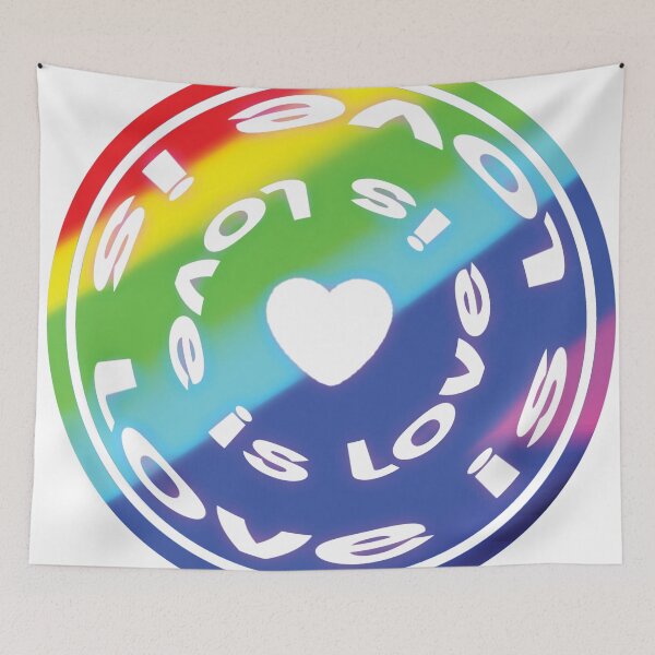 Item preview, Love Is Love Badge designed and sold by Urban Anomaly.