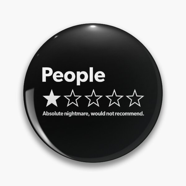 Item preview, Funny Review People One Star Rating designed and sold by Luxuriouss.