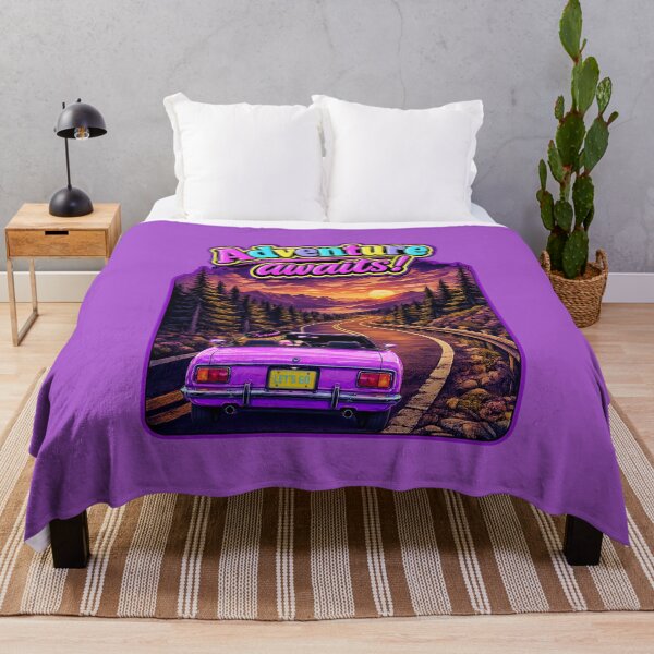 Item preview, Adventure Awaits Neon Road Trip T-Shirt designed and sold by Aimetoi.