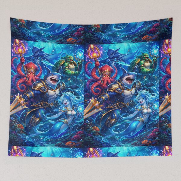 Item preview, Ocean Heros designed and sold by Looplk.