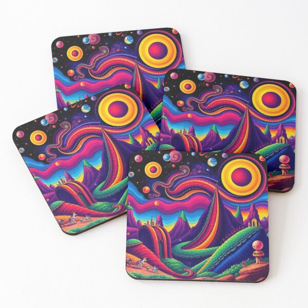 Item preview, Fantastic Multicolored Landscape designed and sold by RAISC.