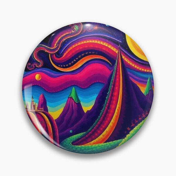Item preview, Fantastic Multicolored Landscape designed and sold by RAISC.