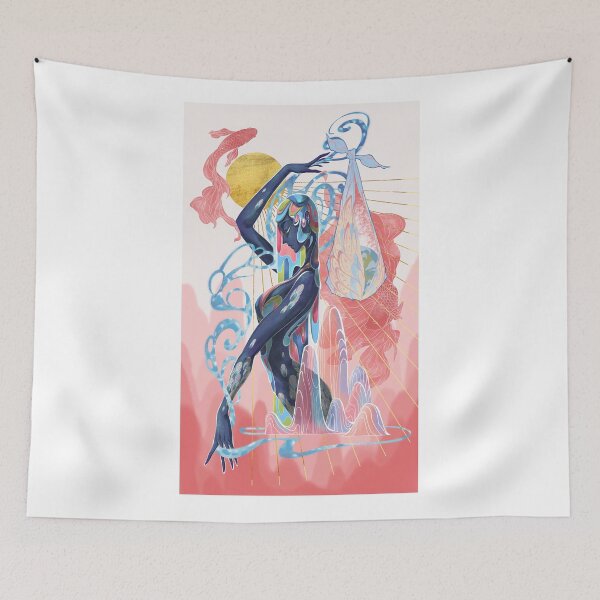 Item preview, Original Tarot Card Art Print - The Fool designed and sold by L-Art-Design.