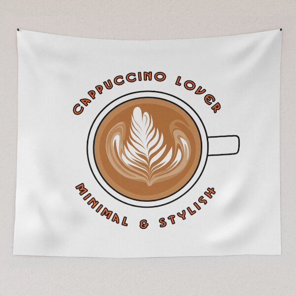 Item preview, cappuccino lover designed and sold by FlatInkStudio.