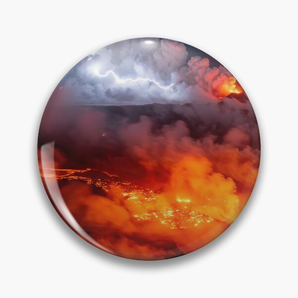 Item preview, Fierce volcanic eruption designed and sold by psychoshadow.