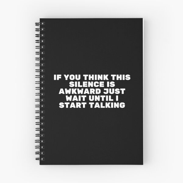 Item preview, Awkward Silence Introvert Funny Saying designed and sold by SWETA HALDER.
