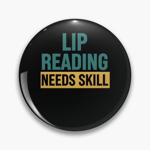 Item preview, Disability Awareness Lip Reading Needs Skill Pride designed and sold by LuminOrb.