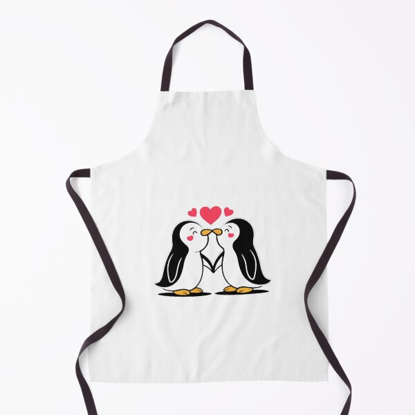 Item preview, Cute Penguin Lovers Kissing Heart Valentine's Day designed and sold by TrinaEspinoza.