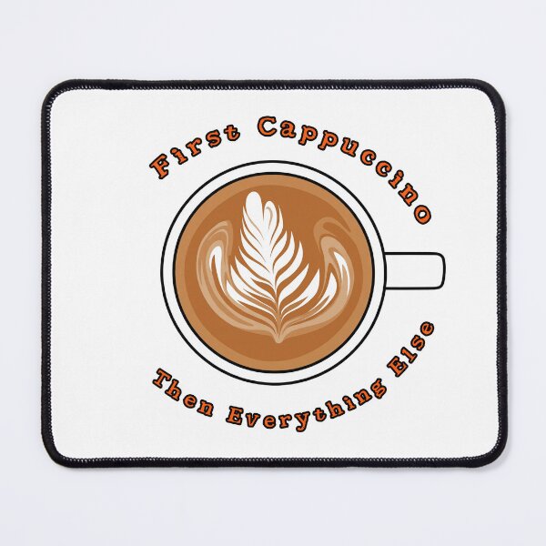 Item preview, cappuccino lover designed and sold by FlatInkStudio.